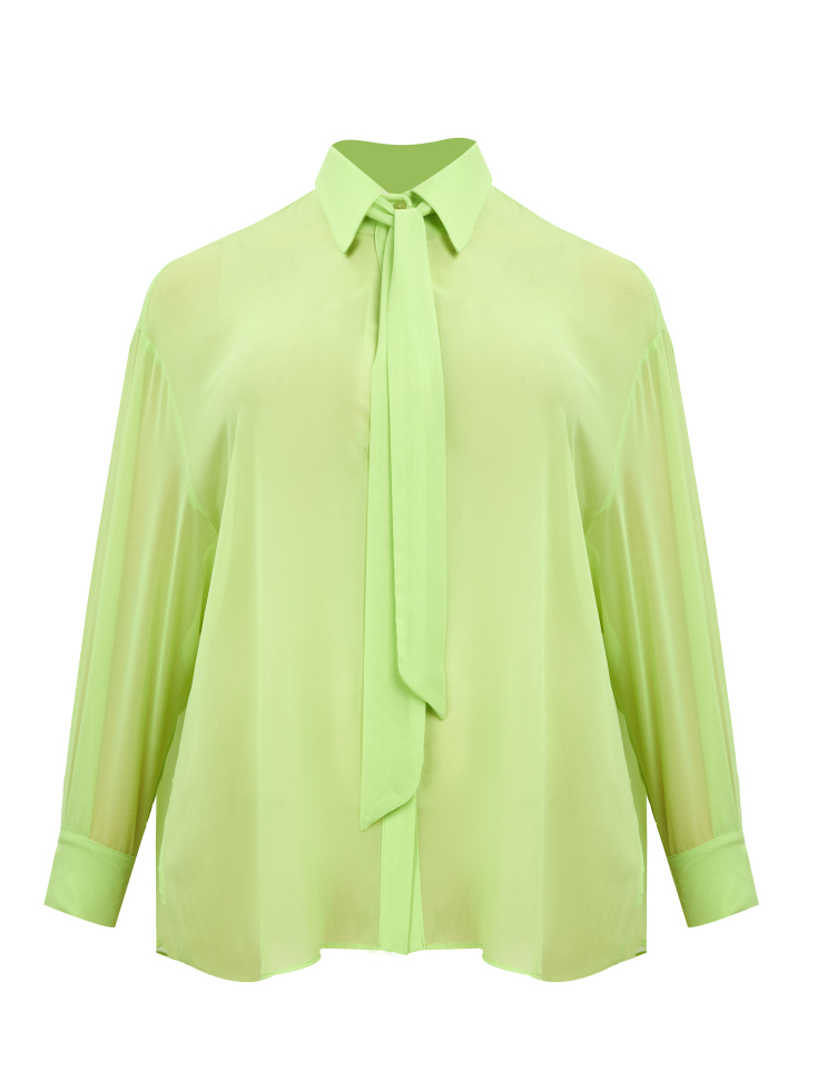 MAT FASHION Πουκάμισο με δέσιμο στο λαιμό €55,60 