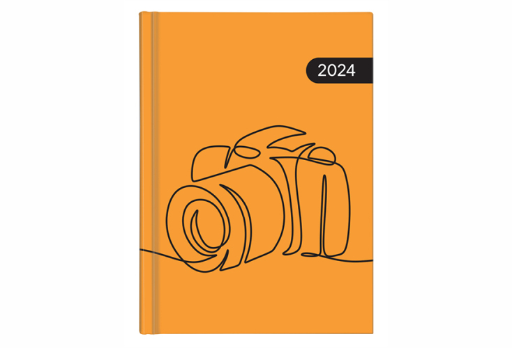 ΠΛΑΙΣΙΟ Ημερήσιο Ημερολόγιο 2024 Sentio Paint Camera -12x17cm  €4,49 