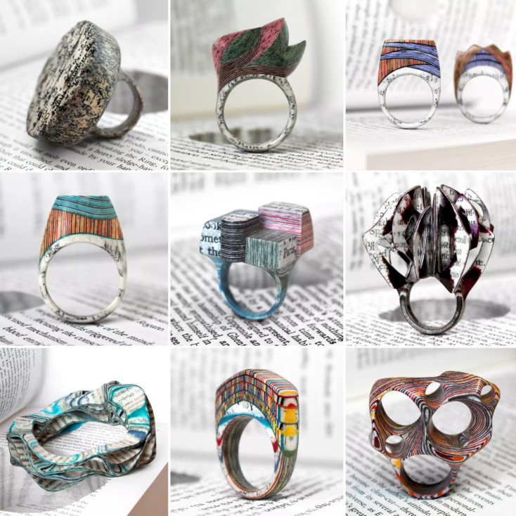 Ο Jeremy May φτιάχνει κοσμήματα από χαρτί