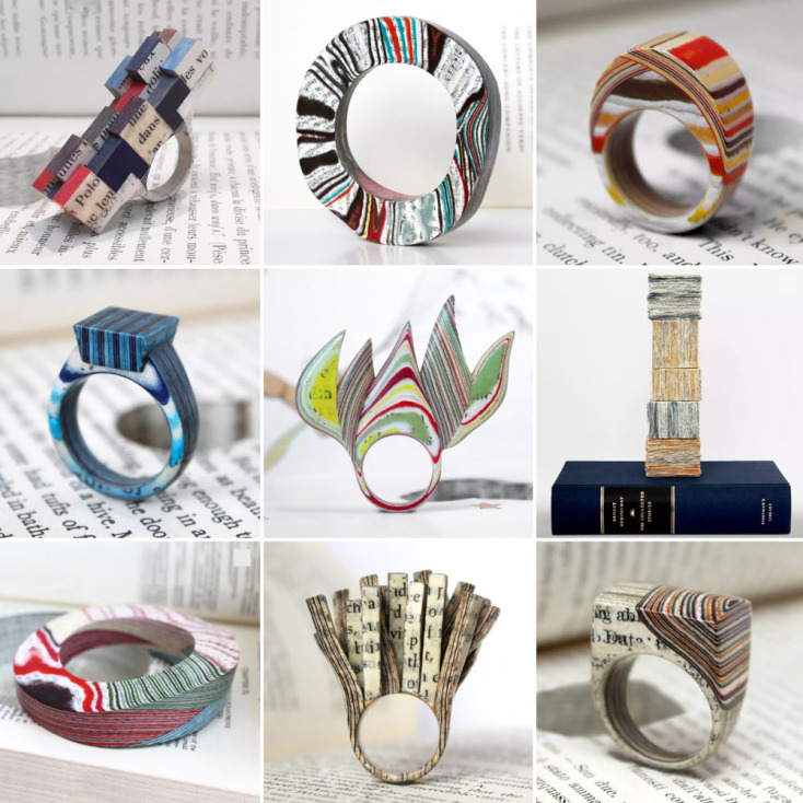 Ο Jeremy May φτιάχνει κοσμήματα από χαρτί