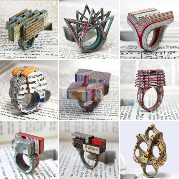 Ο Jeremy May φτιάχνει κοσμήματα από χαρτί