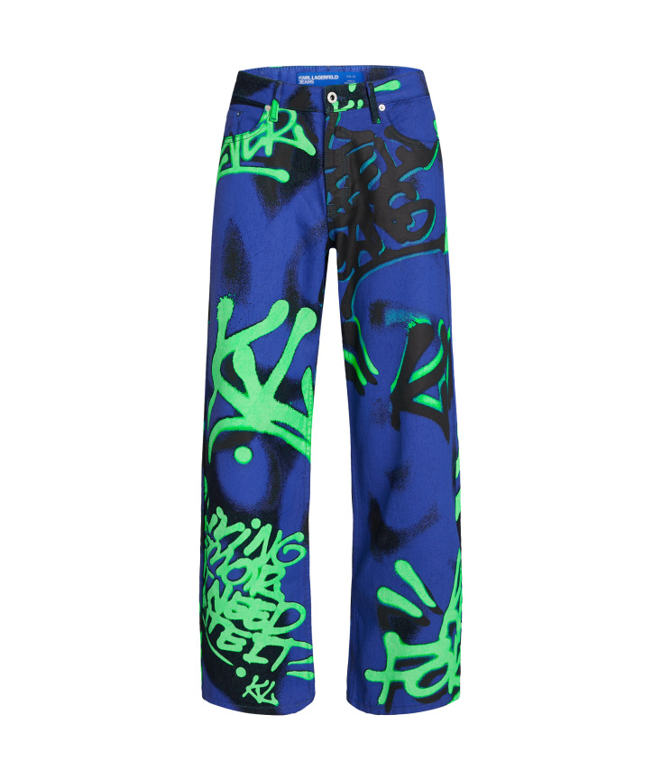 KARL LAGERFELD JEANS x CRAPULE Graffiti παντελόνι €219