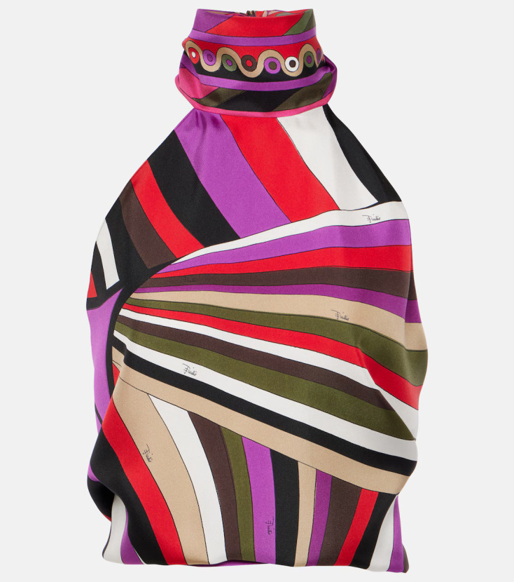 EMILIO PUCCI Σιλκ τοπ Iride €490