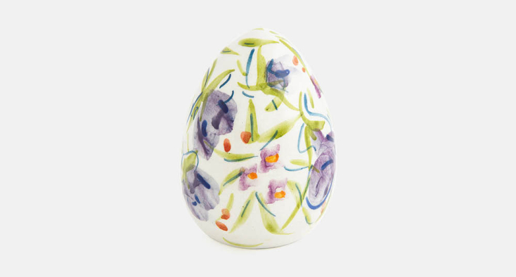 ΜΟΥΣΕΙΟ ΜΠΕΝΑΚΗ Κεραμικό αυγό ζωγραφισμένο στο χέρι από την Ελένη Κανελλοπούλου €42