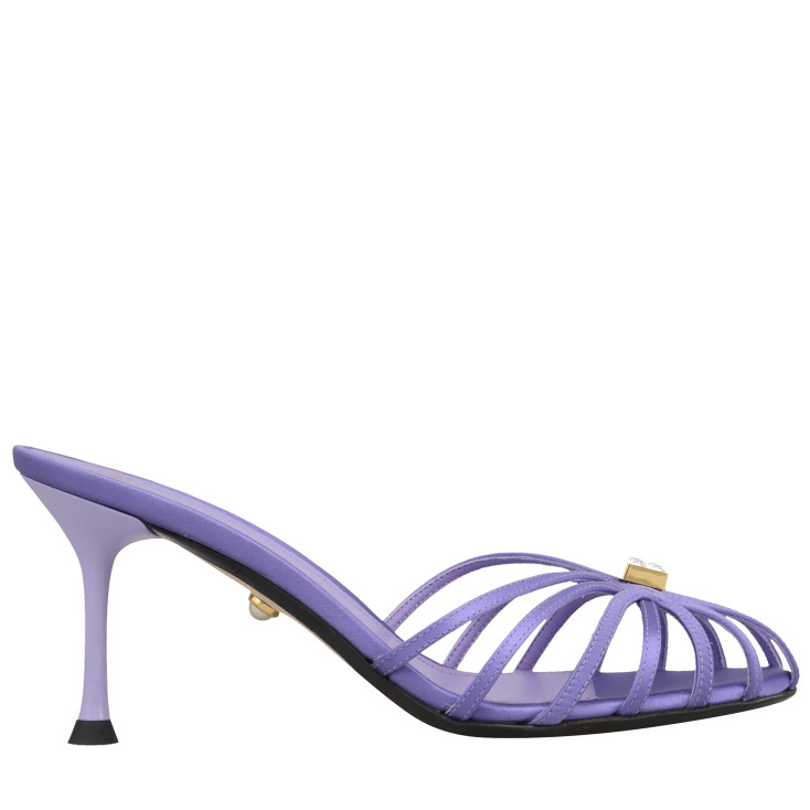 KALOGIROU Alevi σατέν mule Katy €695