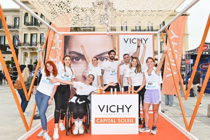 Vichy: Στο πλευρό των αθλητών του Spetsathlon