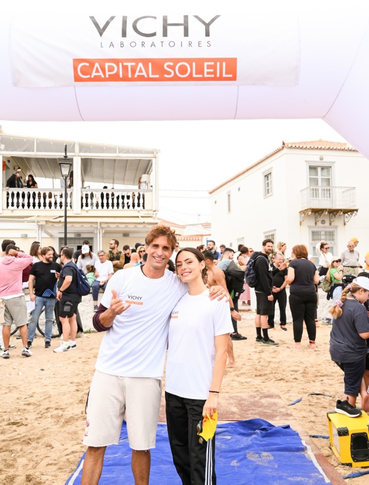 Vichy: Στο πλευρό των αθλητών του Spetsathlon