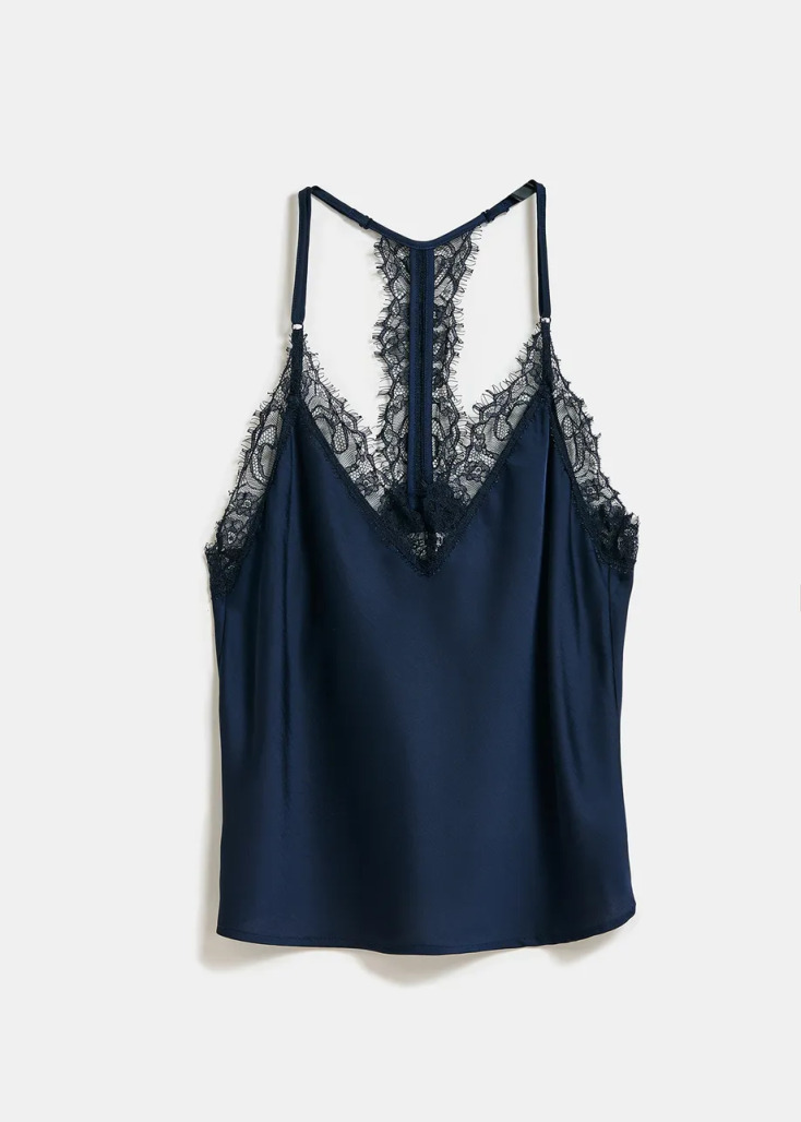 ESSENTIAL ANTWERP Camisole σε navy μπλε χρώμα €140