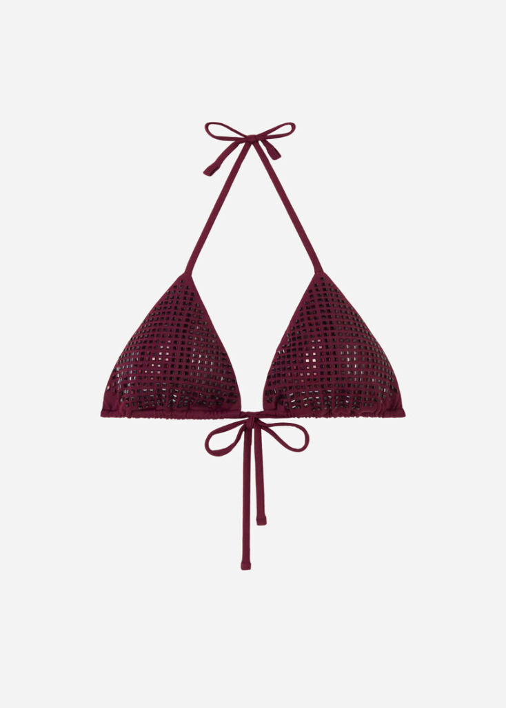 CALZEDONIA Τρίγωνο σουτιέν μαγιό με αφαιρούμενη ενίσχυση Precious Beauty €59 