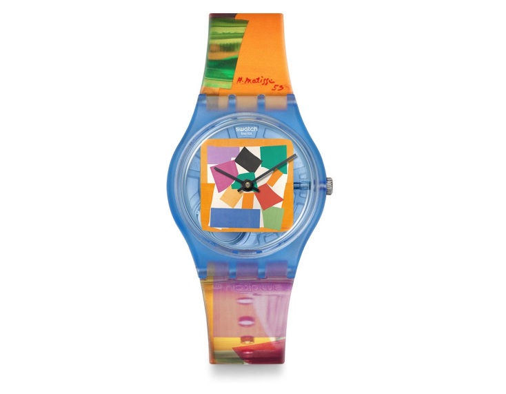 SWATCH X TATE GALLERY Ρολόι Matisse Snail €100