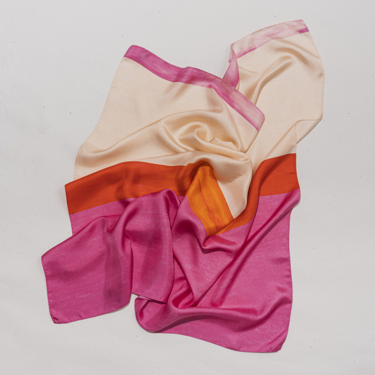 MKE TEXTILES Μεταξωτό φουλάρι 90 x 90 €456