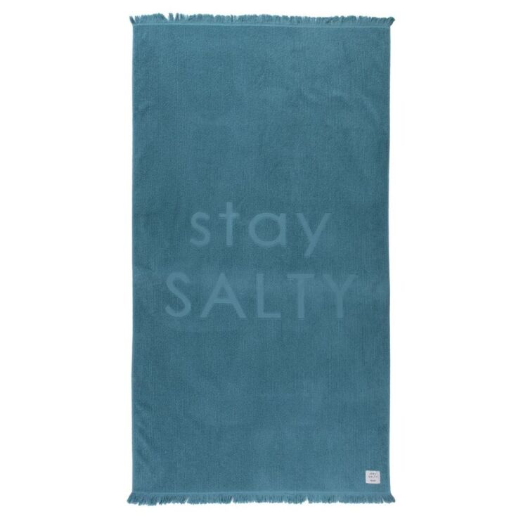 NEF-NEF Πετσέτα Θαλάσσης Stay Salty teal €29