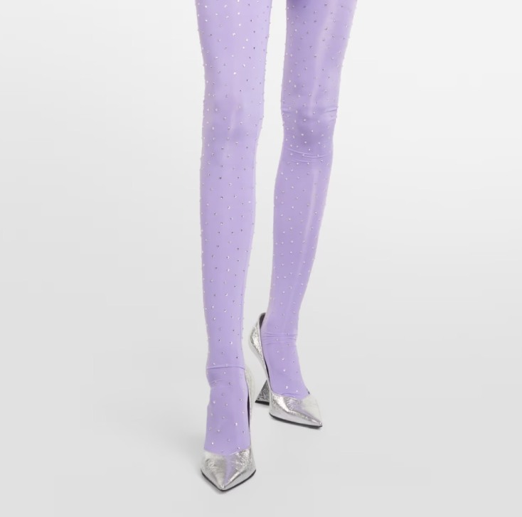 Καλσόν λιλά με στρας