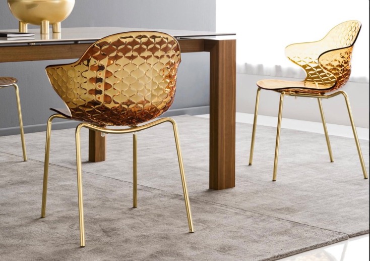 RESAIKOS Kαρέκλα τραπεζαρίας Saint Tropez της Calligaris