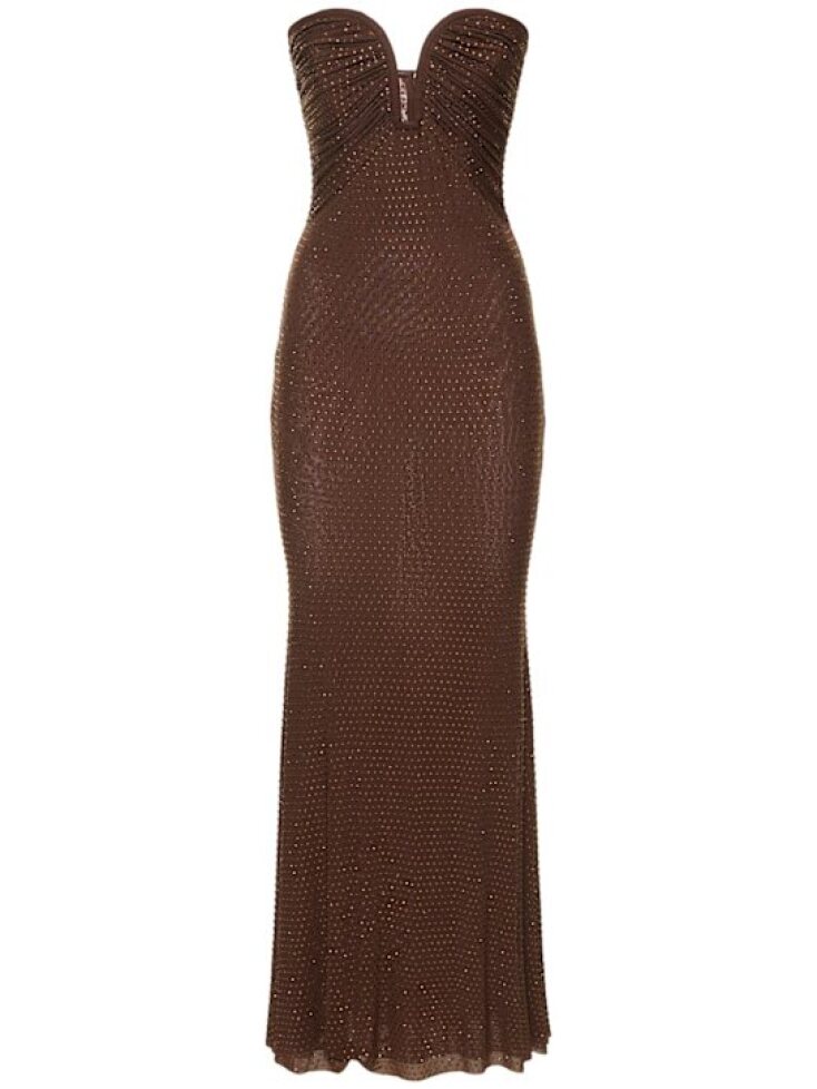  LUISAVIAROMA  Μάξι φόρεμα Self Portrait με πέτρες €39