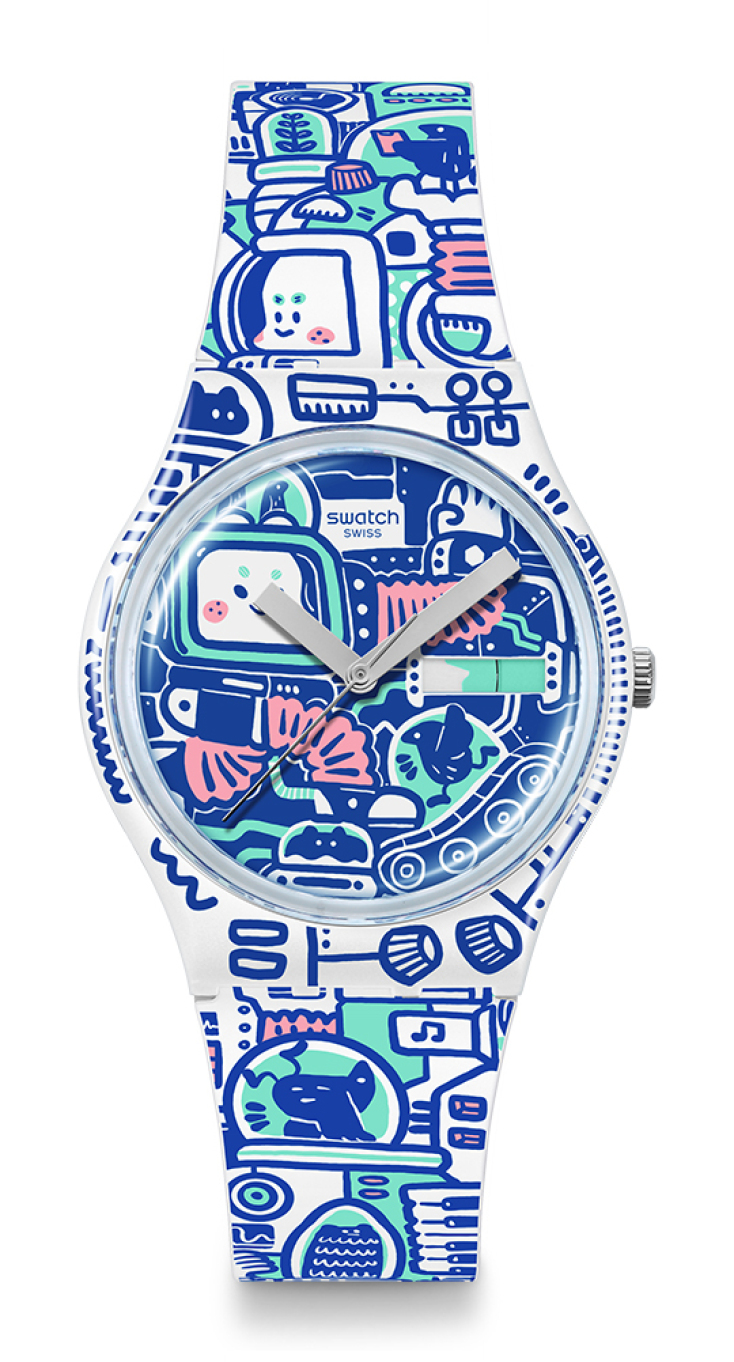 SWATCH Ρολόι B-BOT €100