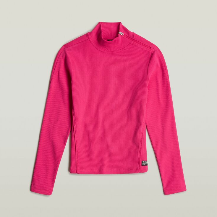 G-STAR RAW Μπλούζα asymmetric mock neck €57