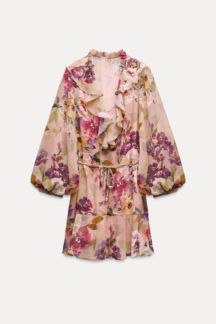 Φλοράλ φόρεμα από ZARA