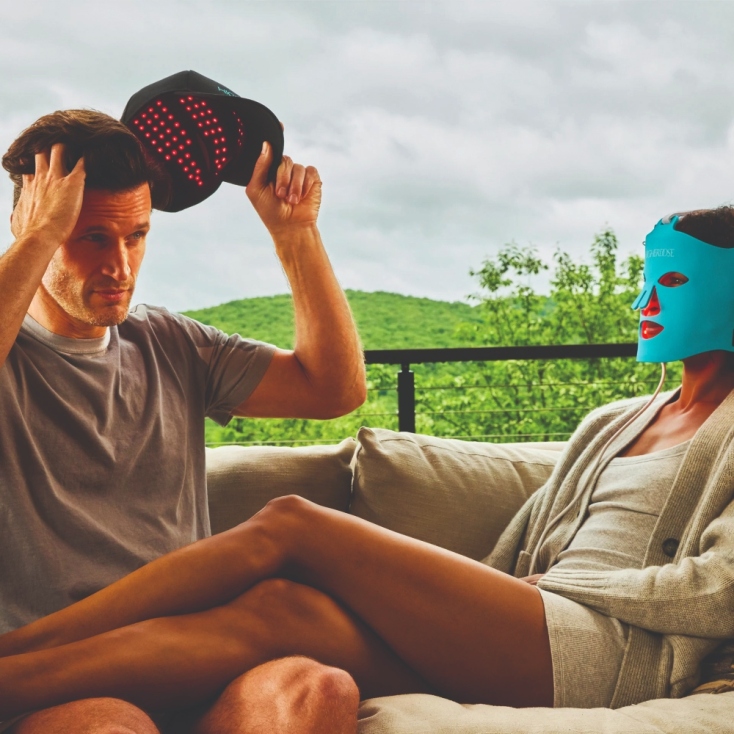 Red Light Hats και Laser Mask