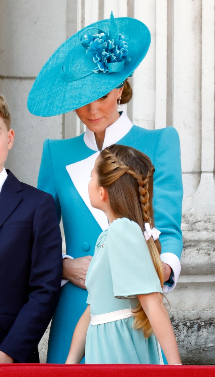 Η Κέιτ Μίντλετον και η κόρη της 