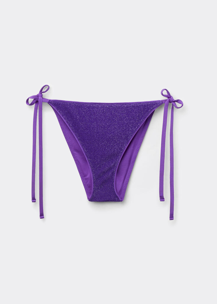 CALZEDONIA Σλιπ μαγιό με κορδόνια Metallic Glow €14