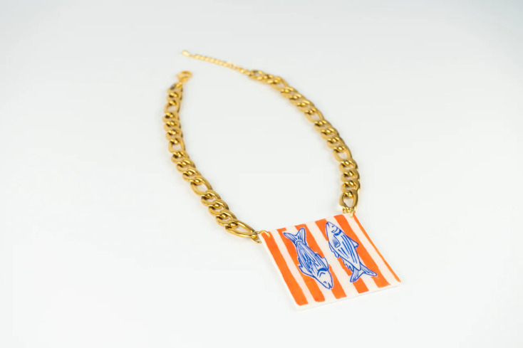 MARIVEE Twining cods chain necklace €78