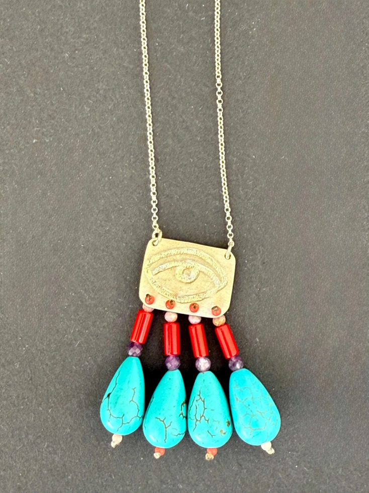  TOUCAN CONCEPT STORE Κολιέ “Eye of Ra” by Chase the Sun €45