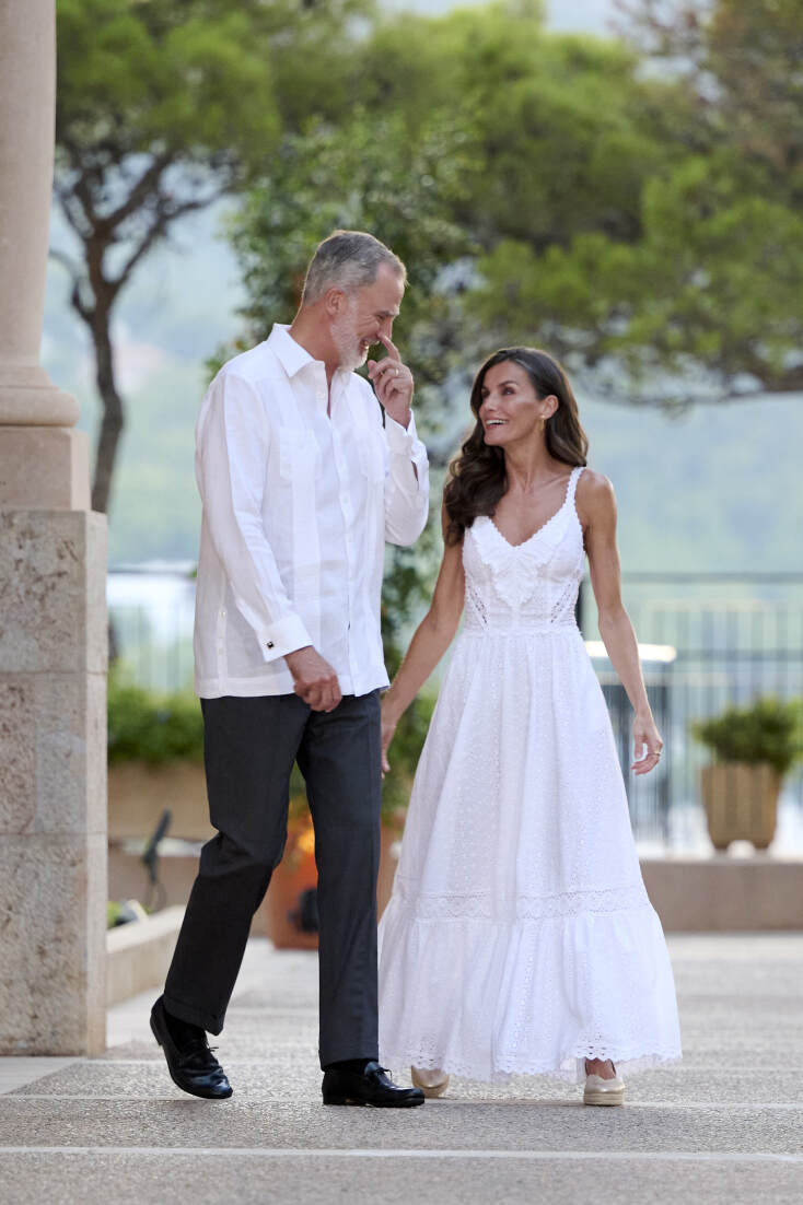 Βασιλιάς Φελίπε και βασίλισσα Λετίθια κατά τη διάρκεια των διακοπών τους στη Μαγιόρκα 