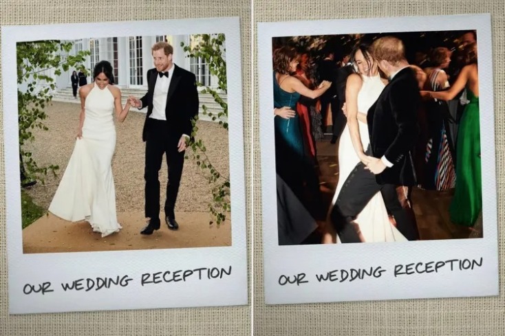 Άγνωστες φωτογραφίες από τον γάμο των Μέγκαν Μαρκλ - πρίγκιπα Χάρι