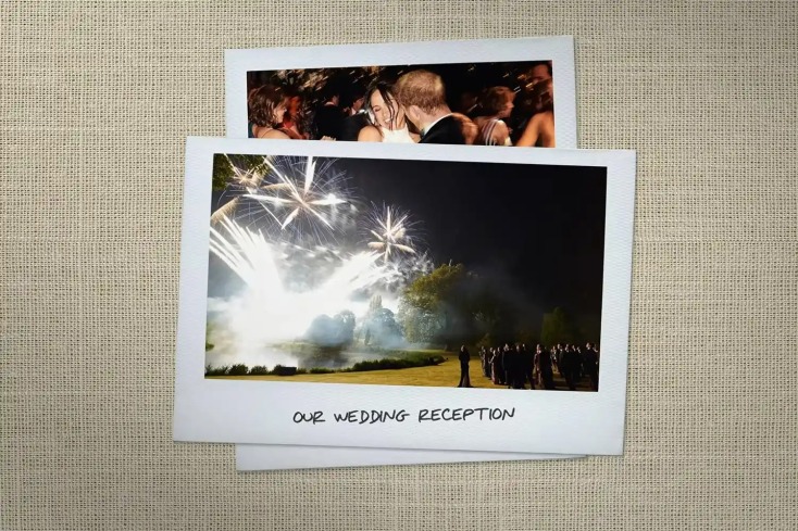 Άγνωστες φωτογραφίες από τον γάμο των Μέγκαν Μαρκλ - πρίγκιπα Χάρι