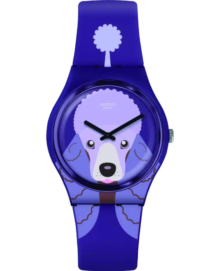 SWATCH Ρολόι Poodle Purple €75