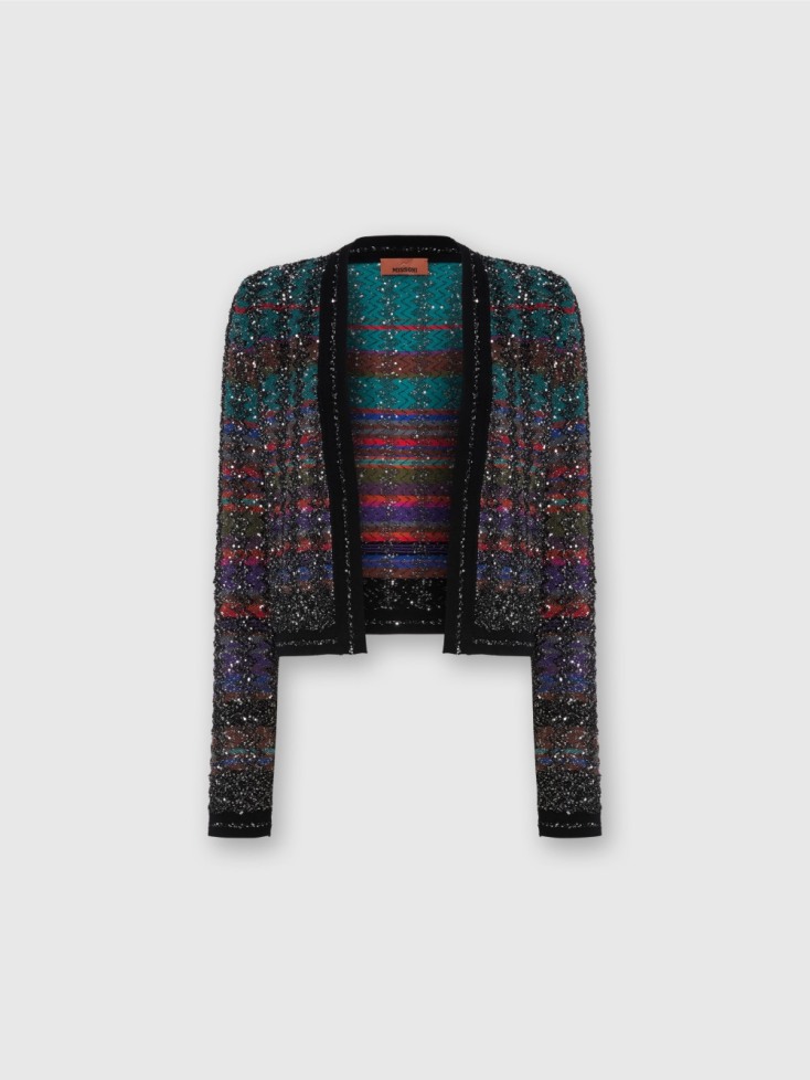 FARFETCH Πολύχρωμη ζακέτα, με πούλιες, Missoni