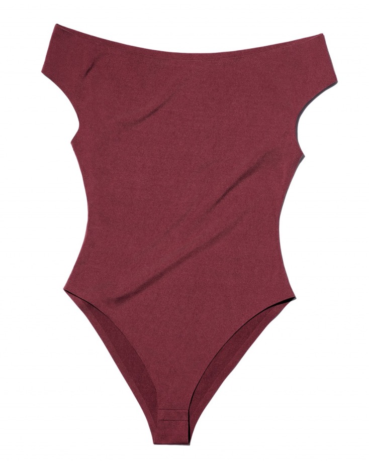 ZARA  Eφαρμοστό κορμάκι με λαιμόκοψη Cindy Crawfort x Zara