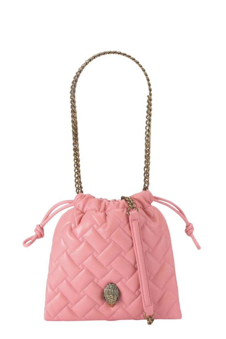 KURT GEIGER Καπιτονέ τσάντα ώμου με λουράκι αλυσίδας