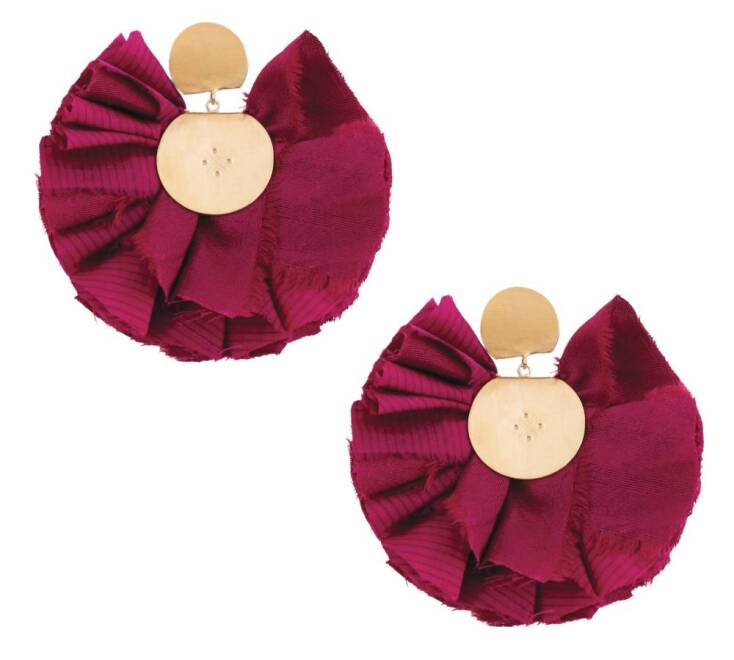 KATERINA MAKRIYIANNI Χειροποίητα σκουλαρίκια από μπρούντζο