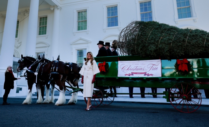 Μελάνια Τραμπ στον Λευκό Οίκο