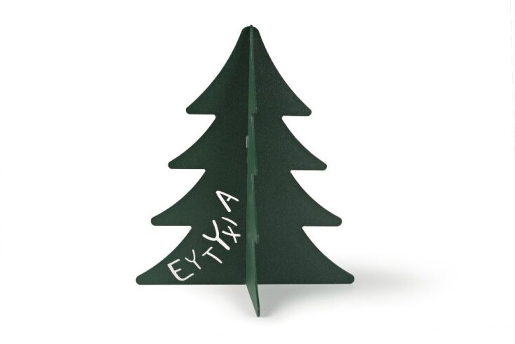 Δέντρο Ευτυχία Μεταλλικό Πράσινο 20cm €30