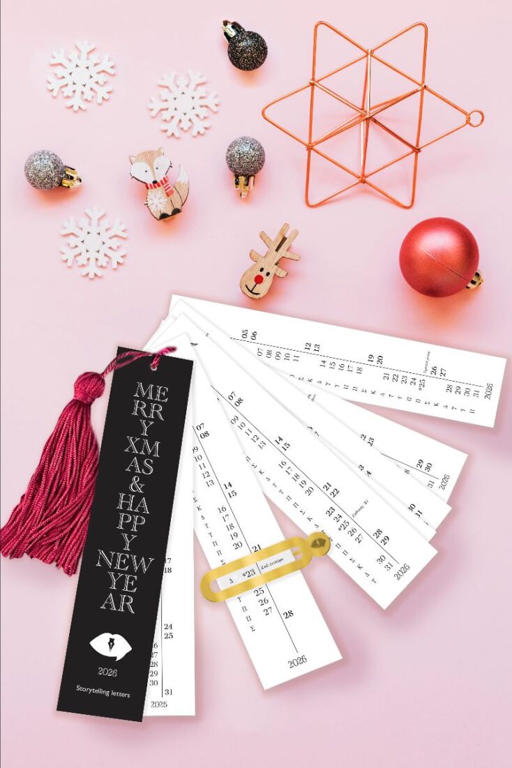 Storytelling letters: Το ημερολόγιο του 2026