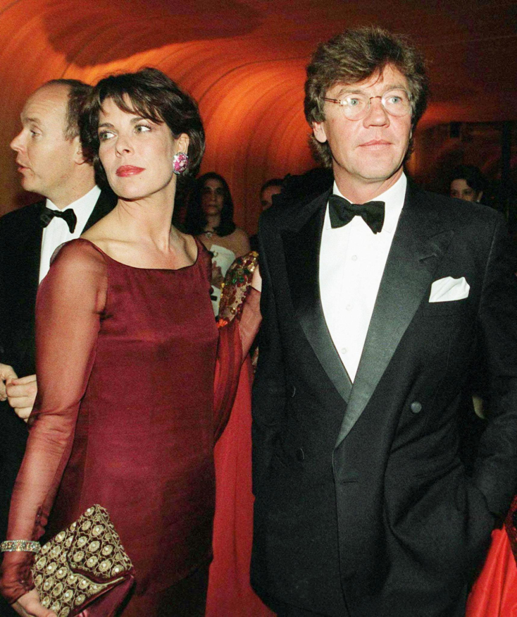 Η Καρολίνα του Μονακό με τον σύζυγό της Ερνστ Ογκούστ E' του Ανόβερο 