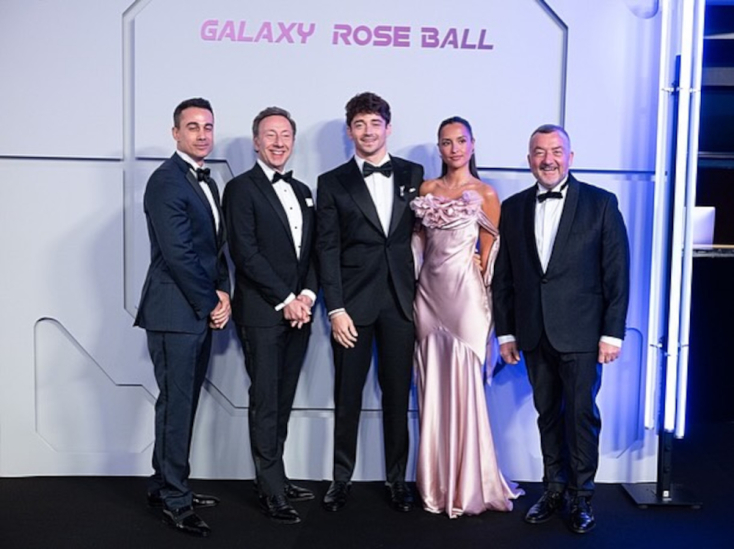 Ο Σαρλ Λεκλέρ με τη σύζυγό του, Αλεξάνδρα