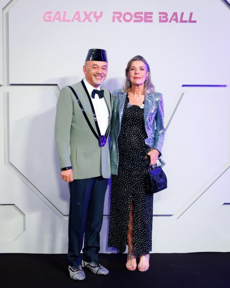 Κριστιάν Λουμπουτέν και Καρολίνα του Μονακό