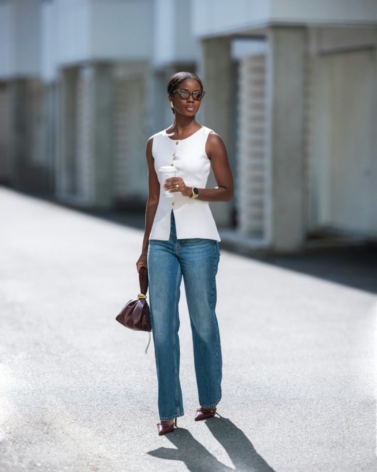 Γιλέκο και τζιν