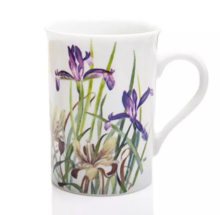 ΕΘΝΙΚΟ ΜΟΥΣΕΙΟ ΦΥΣΙΚΗΣ ΙΣΤΟΡΙΑΣ ΓΟΥΛΑΝΔΡΗ Πορσελάνινη κούπα Iris sintenisii & Iris tuberose €17