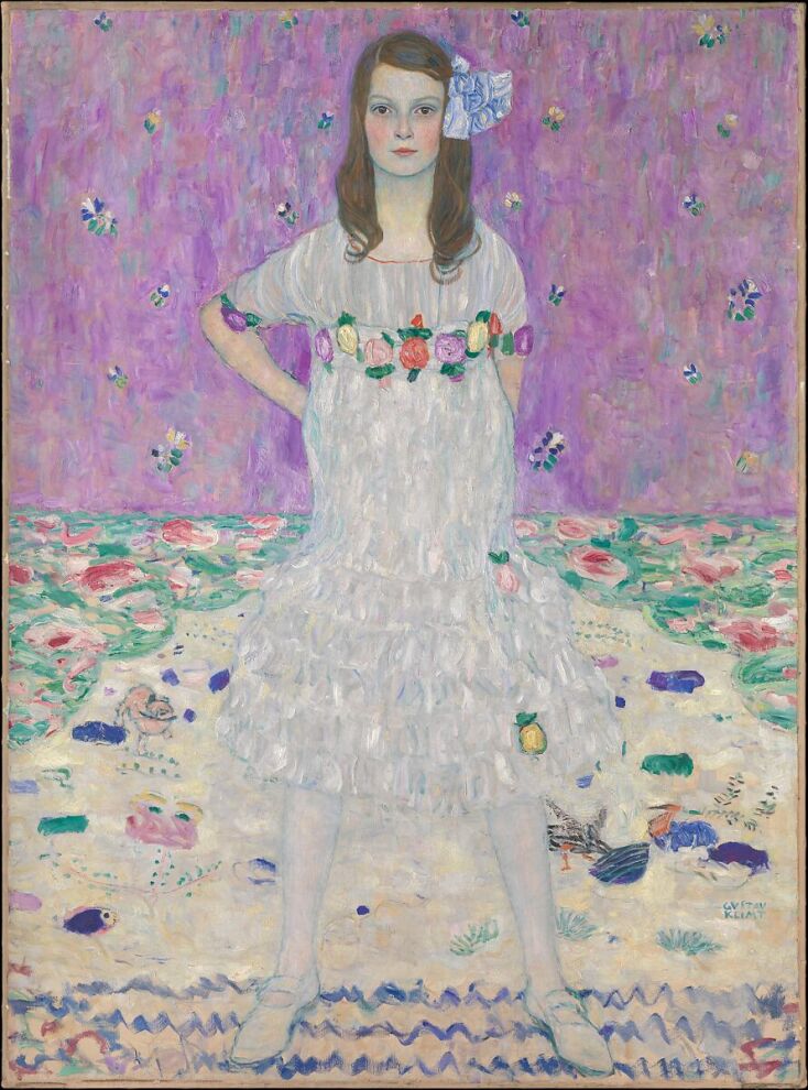 Mäda Primavesi by Gustav Klimt 