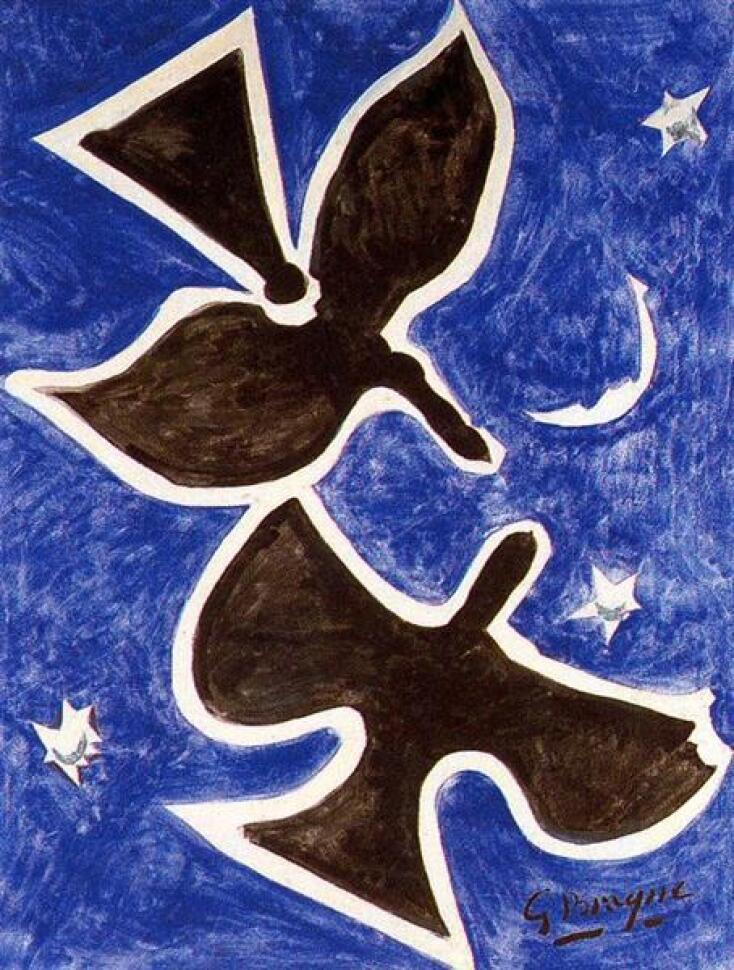 The Birds by Georges Braque