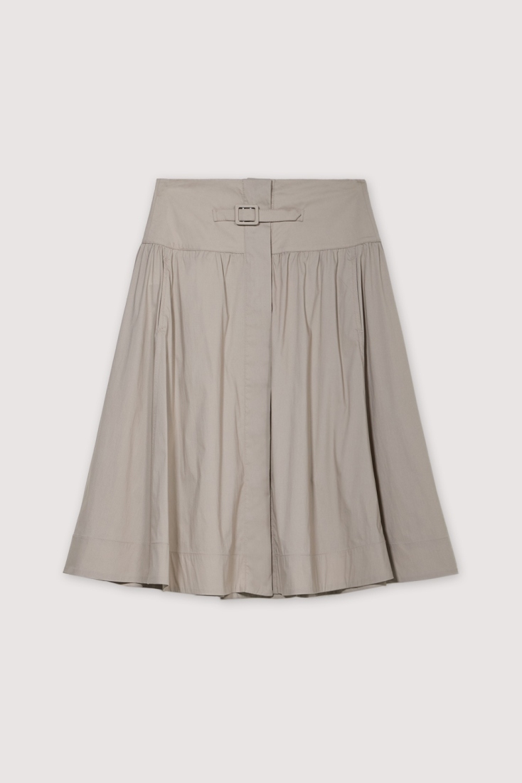 TRUSSARDI Βαμβακερή φούστα A-line €159