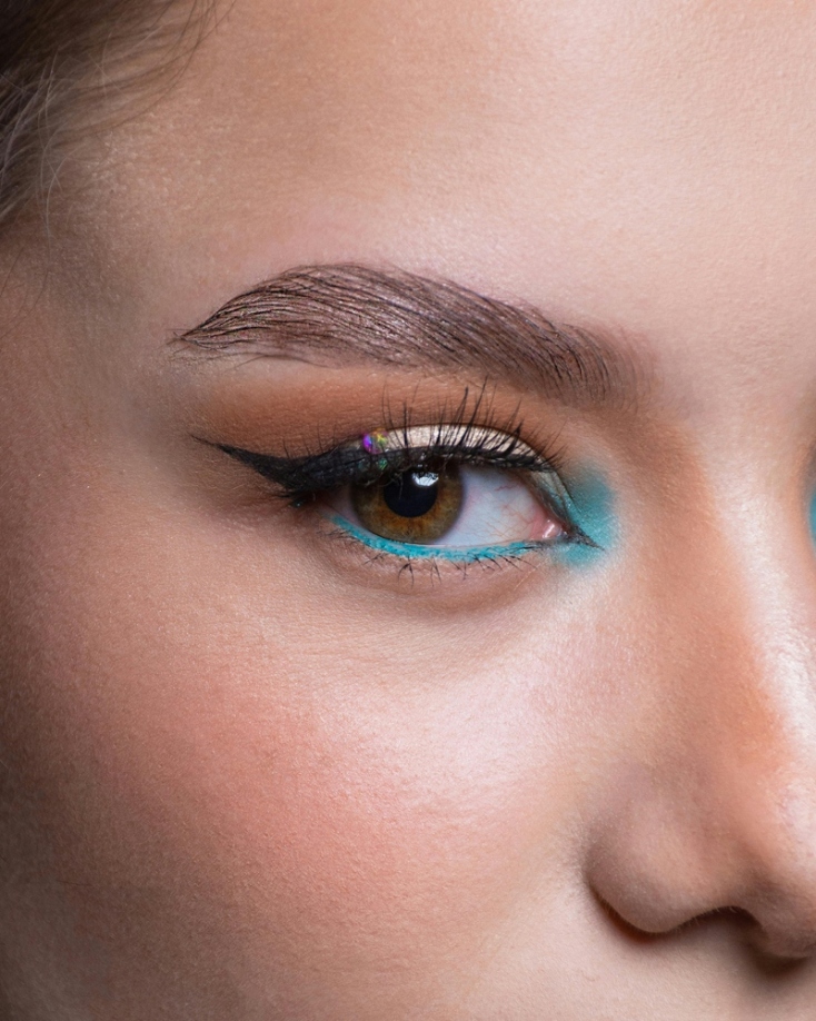 Coloured eyeliner