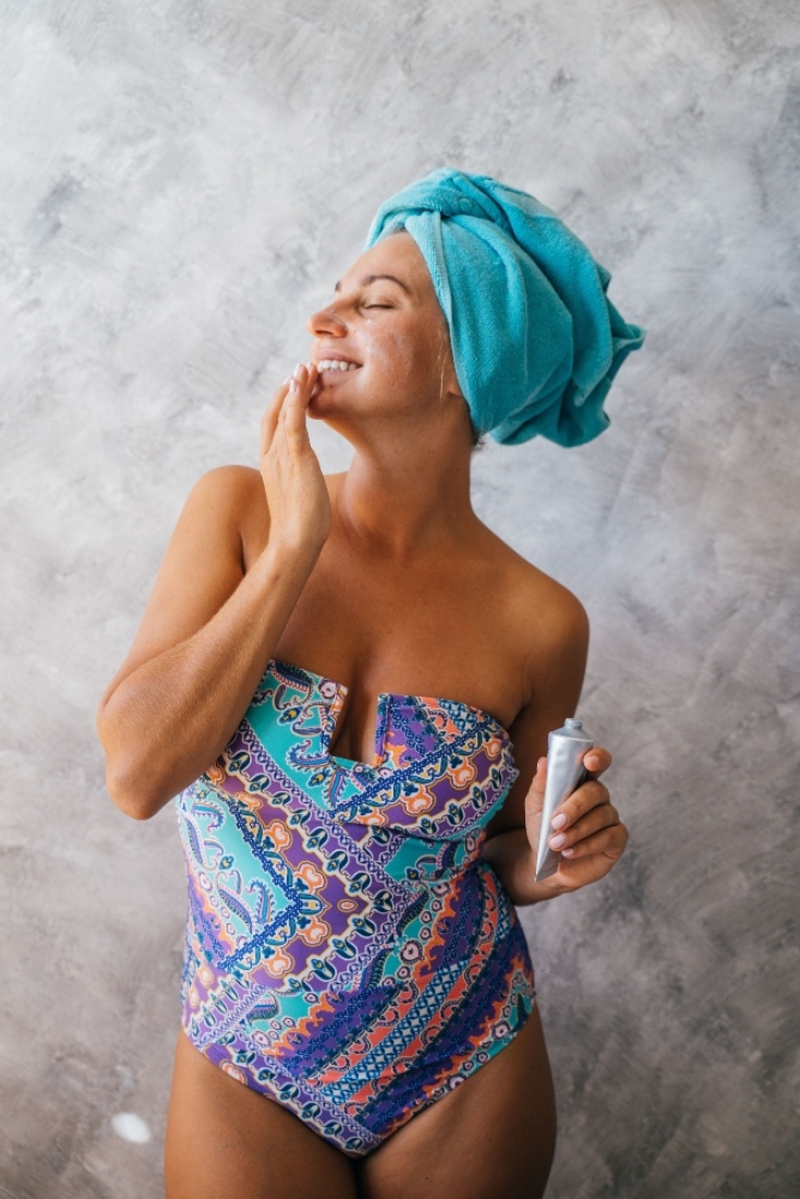 Face self tan