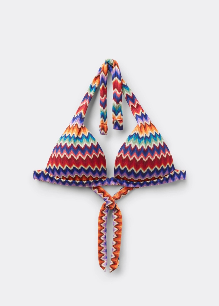 CALZEDONIA Ενισχυμένο τρίγωνο σουτιέν μαγιό Vibrant Chevron €40