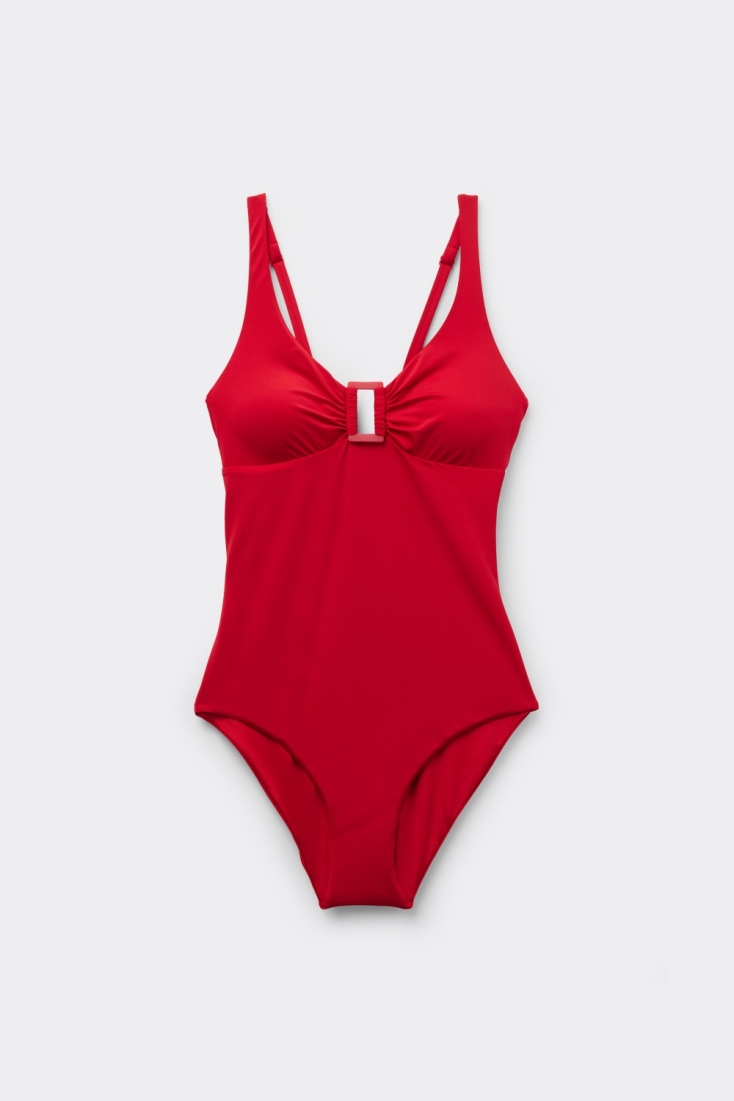 TEZENIS Oλόσωμο Μαγιό Τρίγωνο Timeless Look Κόκκινο Gloss €27,99